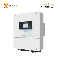  Biến tần Inverter hybrid SolaX 5kw 1 pha X1-HYB-5.0-LV-EU (Áp thấp)